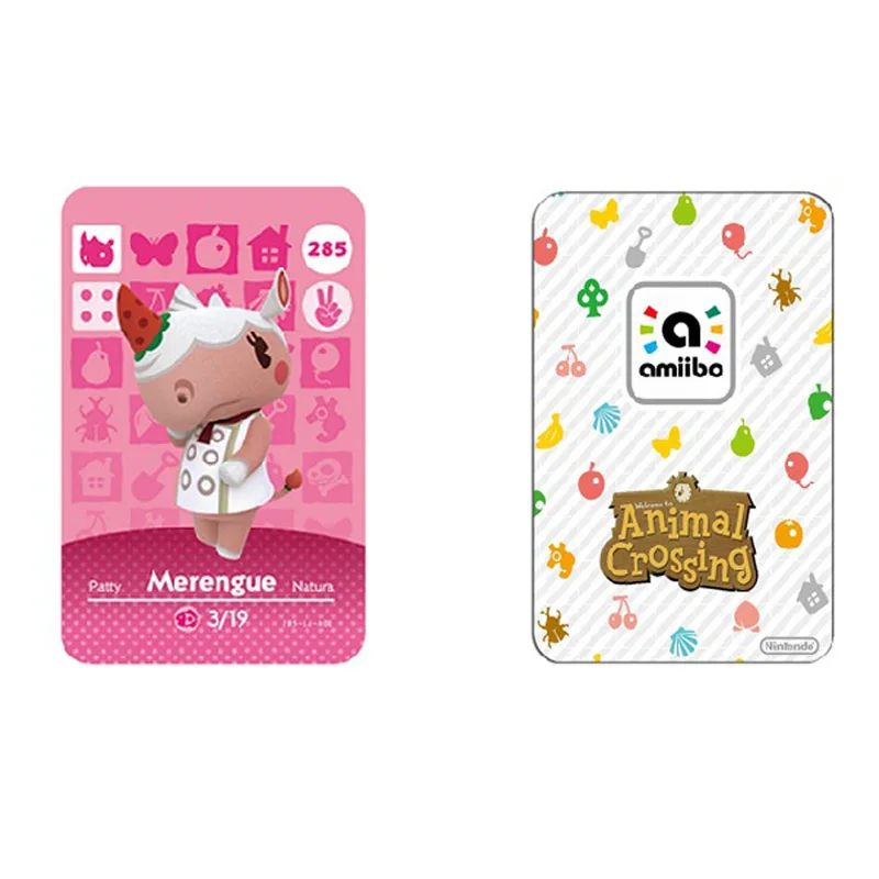 Серия 3 (251 275) Английская версия Amiibo карта NS игра животное пересечение карты