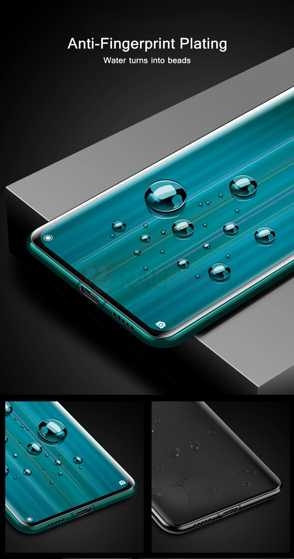 Закаленное стекло для Xiaomi Redmi Note 8 pro, Защитная пленка для экрана 2.5D 9 H, полностью проклеенная изогнутая пленка для экрана для Xiaomi Redmi Note 8