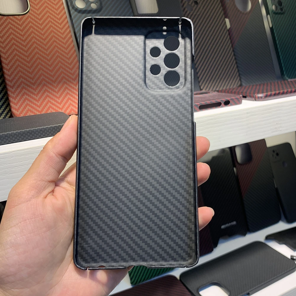 Ceny Qadir Oryginalne Etui Na Telefon Z Włókna Węglowego Do Samsung Galaxy A52 5G Etui, Ultra-cienki Lekki Do Galaxy A72 Trwała Powłoka