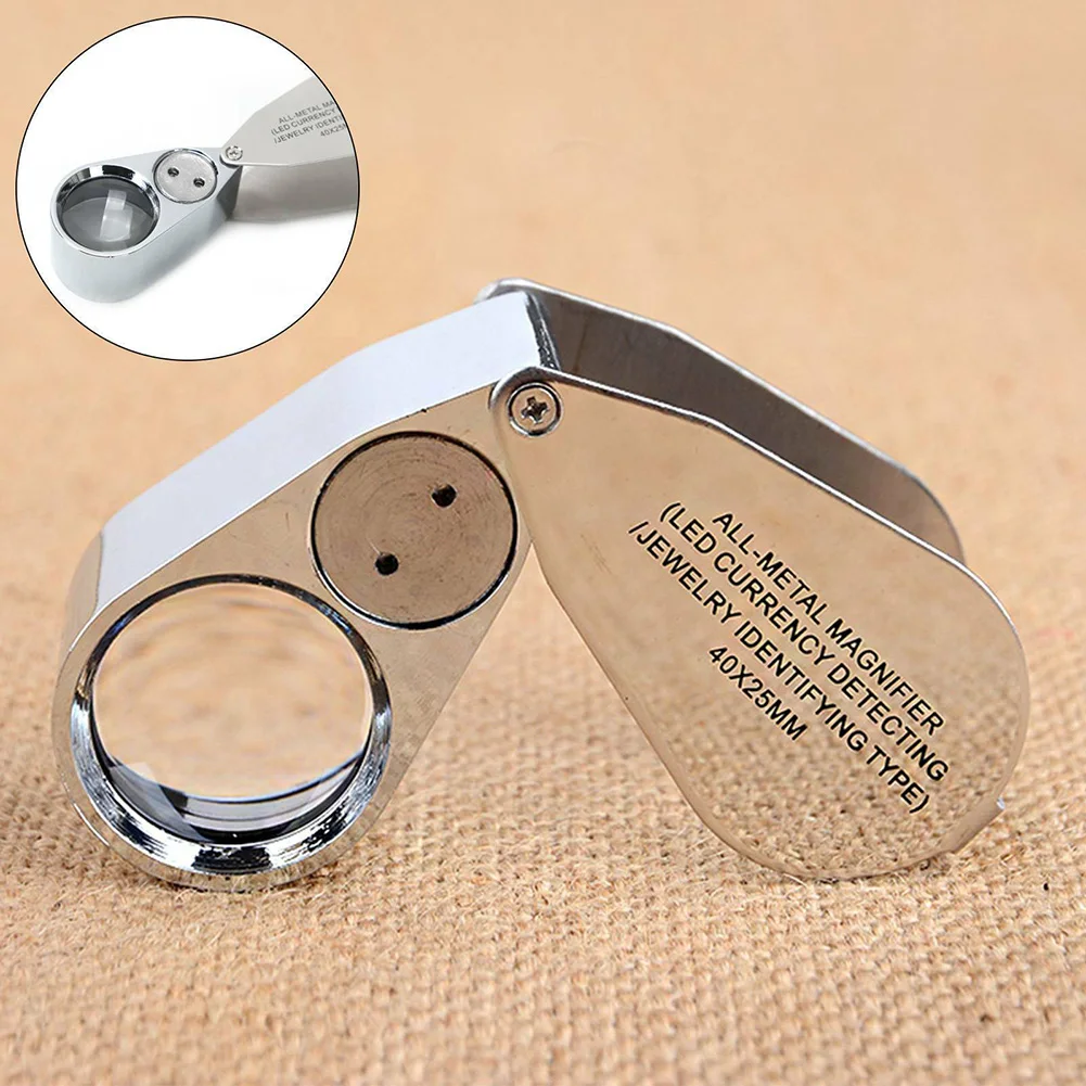 

40x-25 Magnifier Eye Glass Jewellers Jewelry Lens Magnifier Magnifying