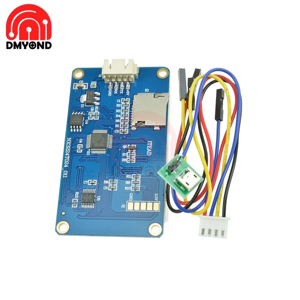 5V 2.4 Inch TFT 320 x 240 Resistive Touch Screen UART HMI LCD Module Display for Arduino Raspberry Pi 2 A+ English Nextion | Инструменты