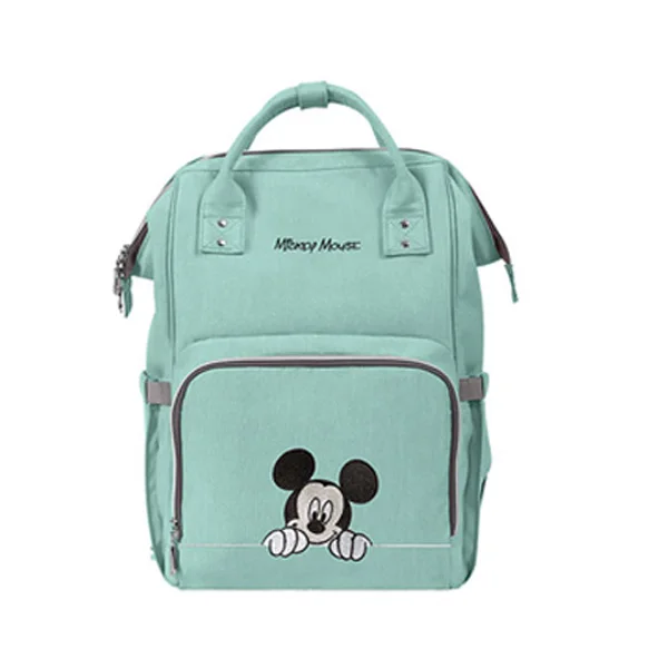 B128 Сумка для подгузников disney, модная сумка для мам, сумка для подгузников, детский дорожный рюкзак, органайзер, сумка для кормления, для ухода за ребенком - Color: B128
