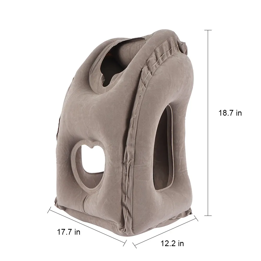 Модернизированная надувная подушка для путешествий подголовника поддержки