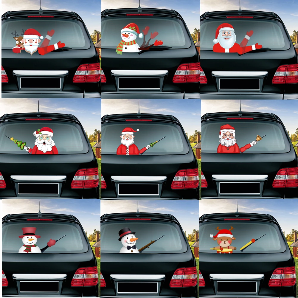 Рождественский подарок Санта Клаус Снеговик и Лось серии съемные многоразовые