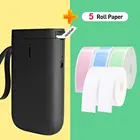 Портативный мини-принтер Niimbot принтер для этикеток с Bluetooth карманный беспроводной термопринтер для этикеток без чернил для Мобильный телефон Android iOS D11