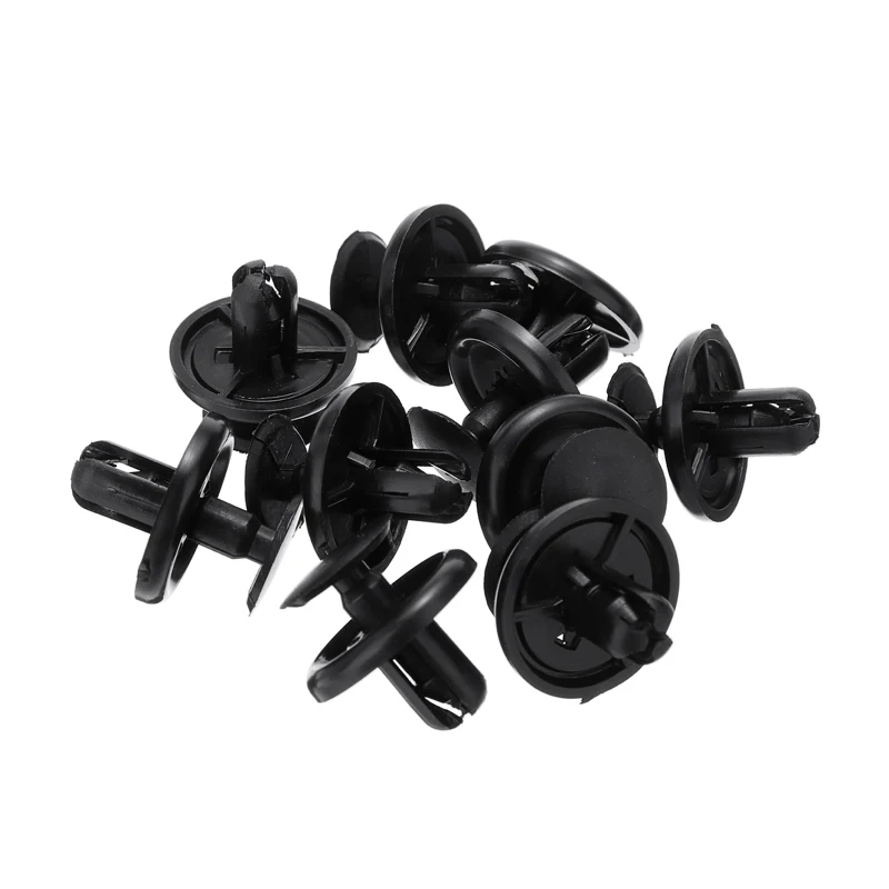 10 шт. 7 мм отверстие Пластик колесная арка внутренняя подкладка двигателя Щит