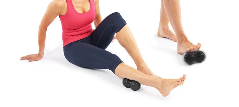 

Peanut Spiky Trigger Point Relief Massage Fascia Ball Relax Muscle Fitness Ball Spiky Ball Massage Ball Exercise Ball