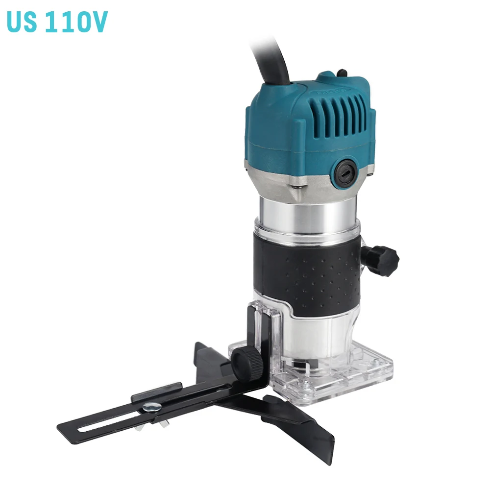 US Plug 15 шт. 1/4 дюймовый хвостовик фрезы Набор фрезов деревообрабатывающий инструмент с коробкой для окантовки канавок электрический ручной триммер - Длина режущей кромки: US Plug