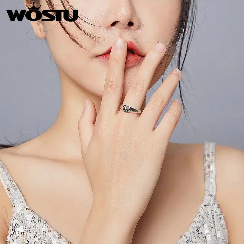 Кольцо женское серебряное в виде дерева жизни с гравировкой | Украшения и