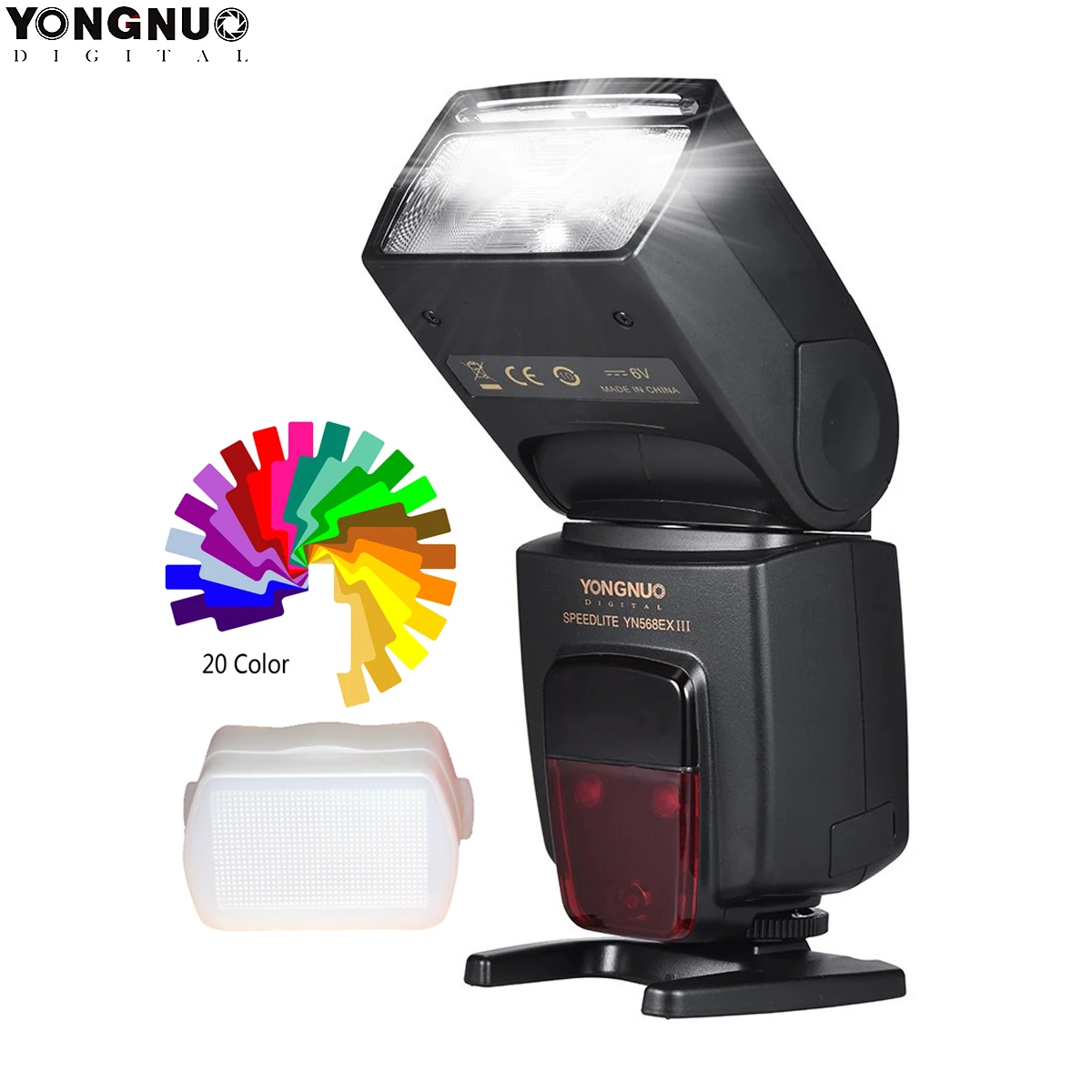 Беспроводная вспышка YONGNUO YN568EX III Вспышка TTL HSS для Nikon Z7 Z6 D850 D800 D750 D7500 D7200 D5600 D3400 D5
