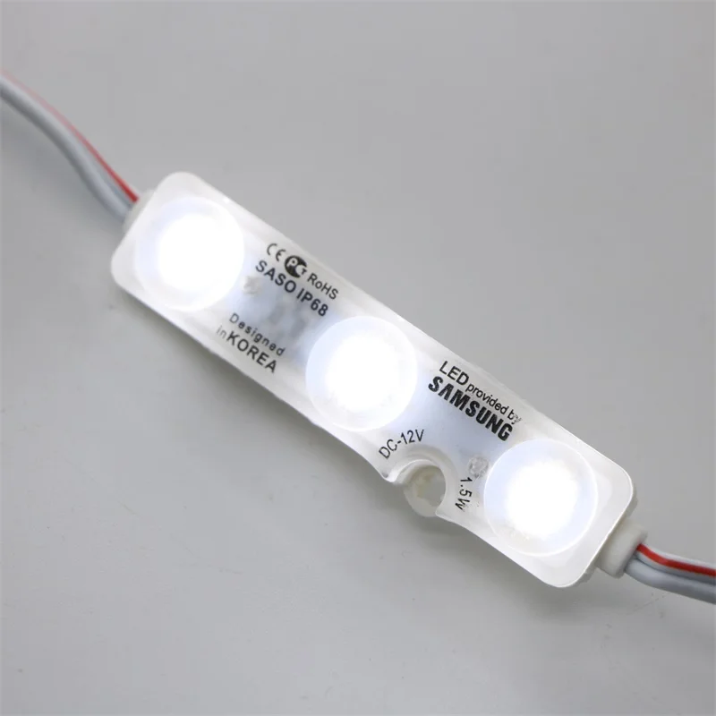 SZYOUMY 250 шт. 5630 5730 SMD Светодиодные модули 3 светодиода IP68 водонепроницаемый