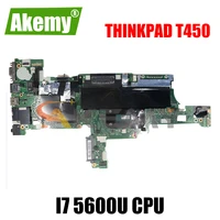 akemy aivl0 nm a251 is suitable for lenovo thinkpad t450 laptop motherboard fru 00hn531 00ht756 cpu i7 5600u 100 test work