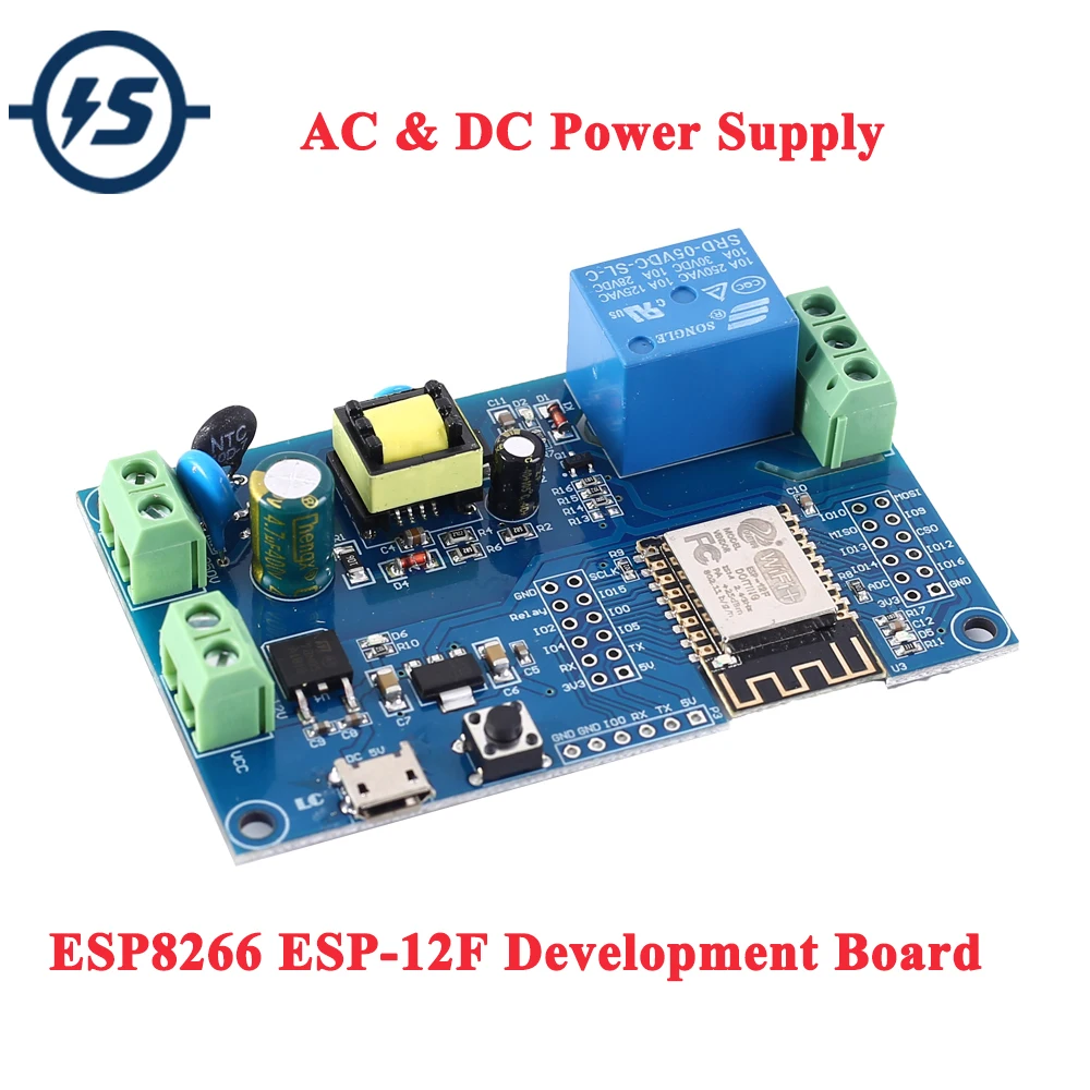 Релейный модуль ESP8266 220 В переменного тока 12 постоянного релейный переключатель Wi