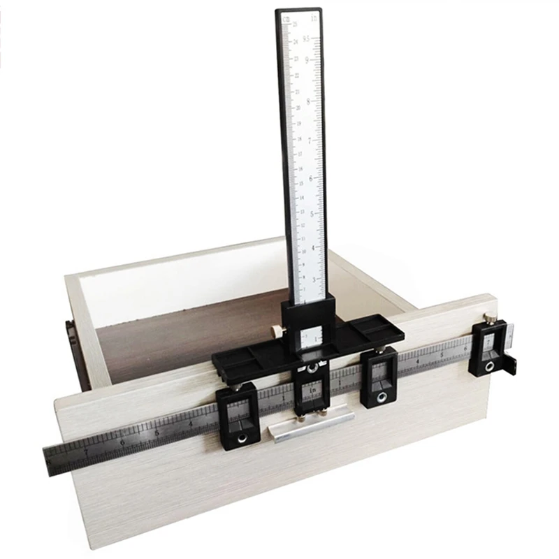 

Multifunctional Woodworking Handle Punching Locator Installation Artifact Door Handle Punching Aid