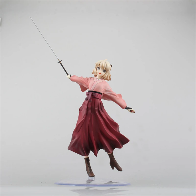 

Anime Fate Koha-Ace EX Sakura Saber 1/8 Scale PVC Action Figures Collection Model Kids Toys Doll Gifts 18cm