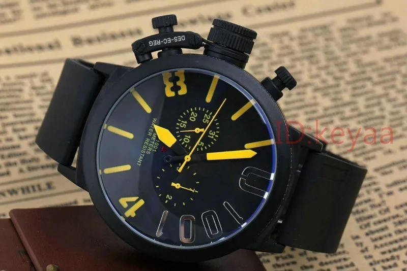 

New Luxury Brand Mens Watch Sports 50mm Rubber Classic Automatic Mechanical Designer Watches men sport Wristwatches