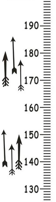 Линейка для детского роста Настенный декор детей съемная фотография холста | Дом