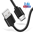 1,5 м 2 м 3 м микро USB кабель 2A Быстрая зарядка данных зарядное устройство кабель для Samsung S6 S7 Edge Xiaomi Huawei LG MP3 Android зарядный шнур