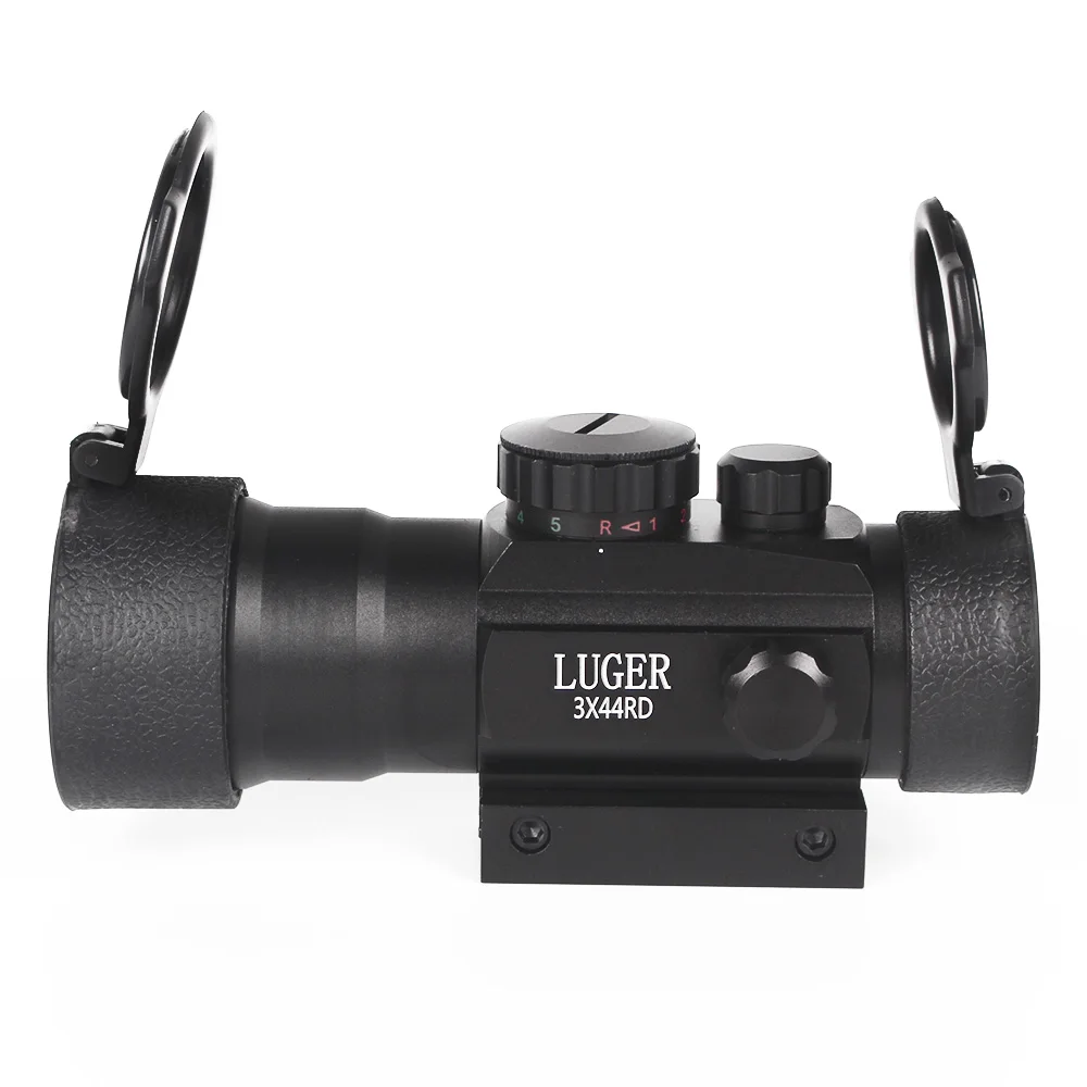 LUGER 1X30 красный зеленый точечный прицел 1X40 тактическая Оптика 3X44 голографическая