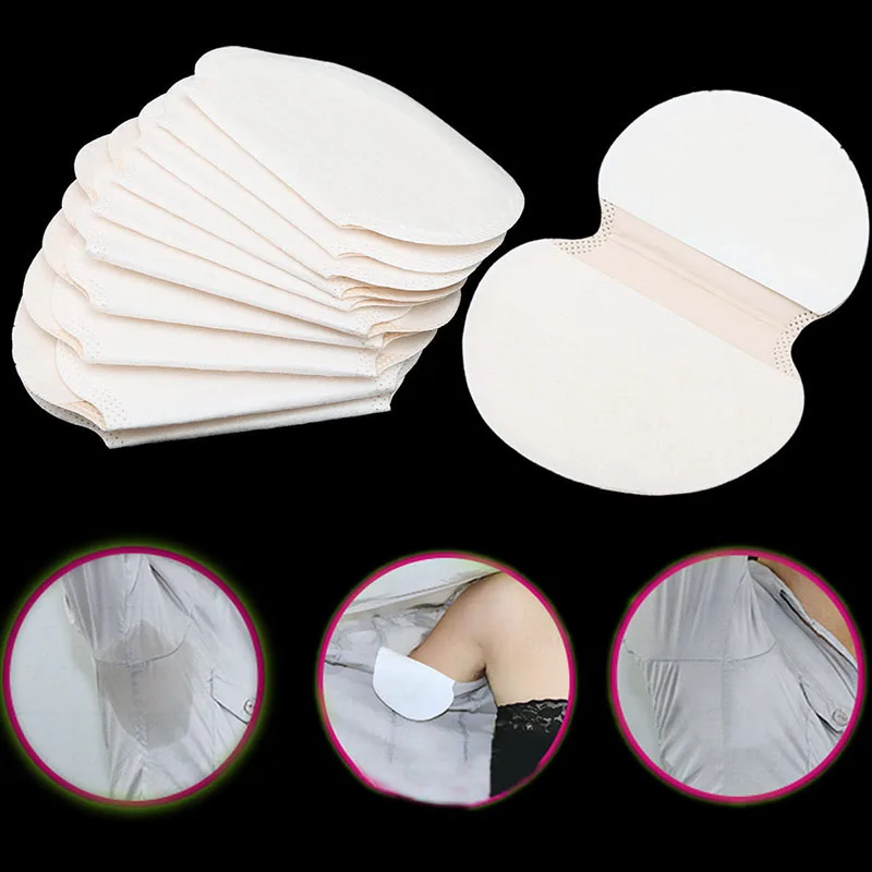 10 pairs of underarm sweat pads for gassing pad under armpit one-time anti-sweat sticker | Красота и здоровье