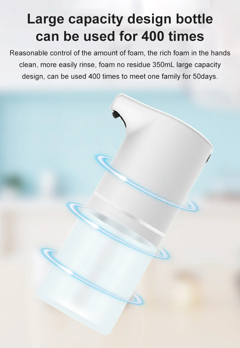 Автоматический индукционный пенный дозатор мыла для умного дома Xiaomi Mijia в