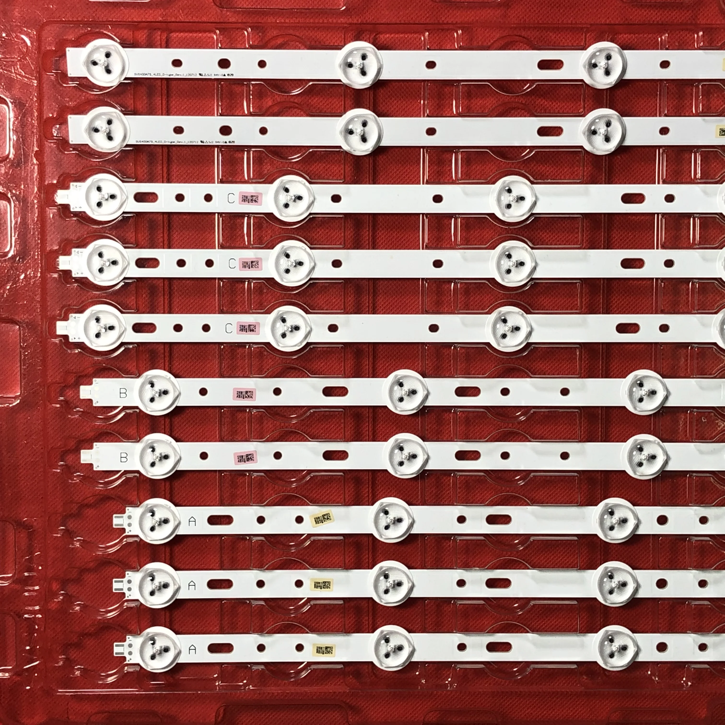 Новинка Светодиодный светодиодная подсветка 4/5 ламп для телевизора Sam sung 40 дюймов