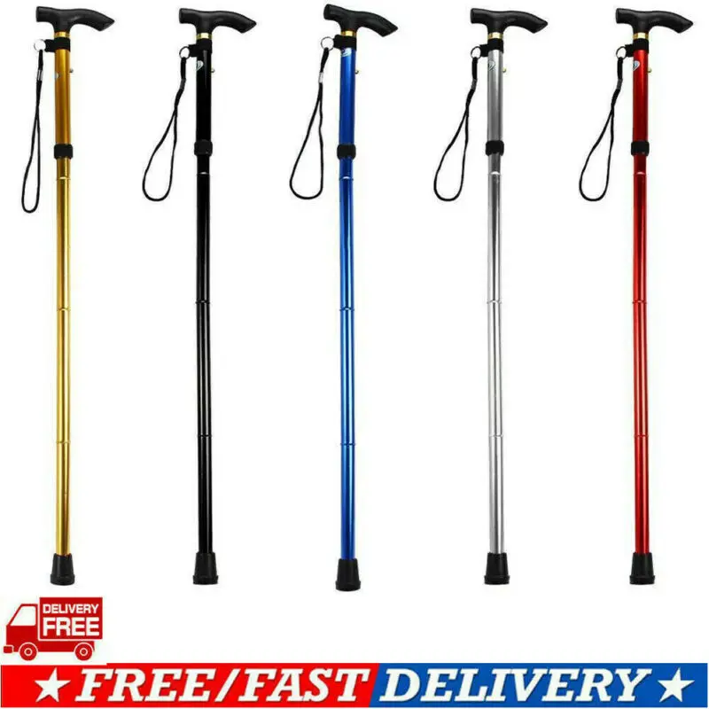 Алюминиевая металлическая палка для туризма телескопическая Ходьба