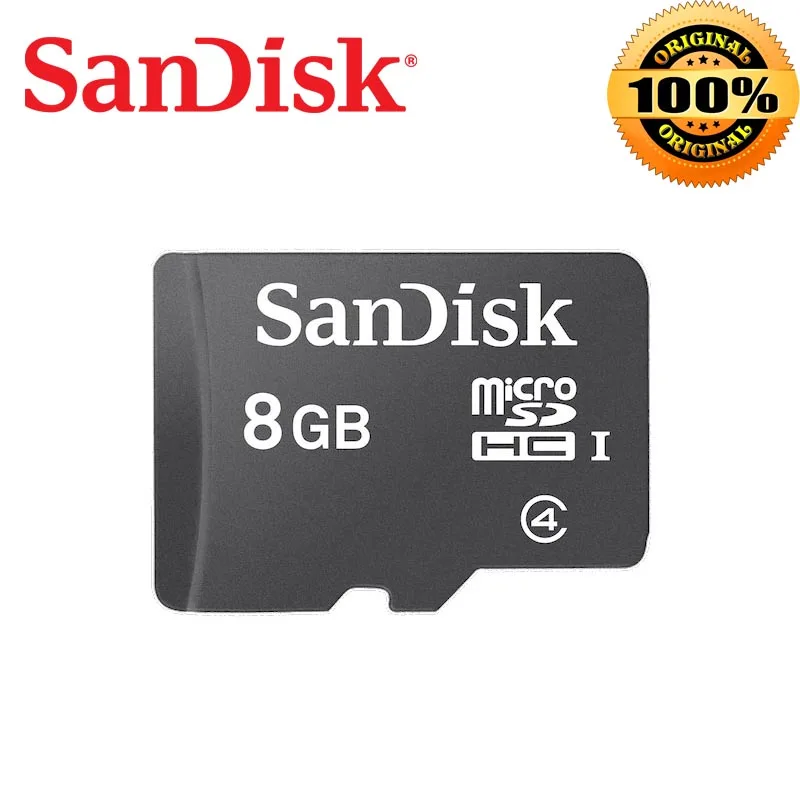Карта памяти SanDisk Micro SDHC класс 4 карта SD TF-карта 8 ГБ 16 для смартфонов и планшетов на