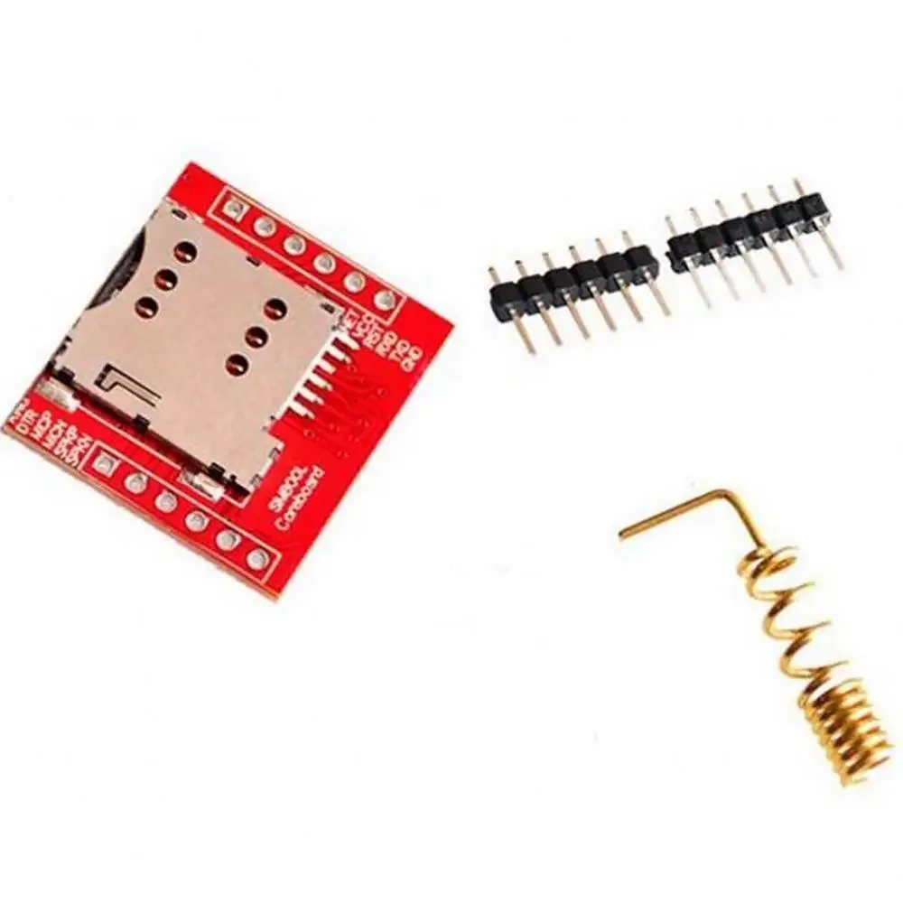 Миниатюрный SIM800L GPRS GSM модуль карта MicroSIM Core Беспроводная плата