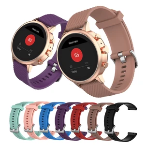 Цветной мягкий силиконовый ремешок для Fossil Women's Gen 4 Q Venture HRженский спортивныйженский ремешок для часов 18 мм браслет