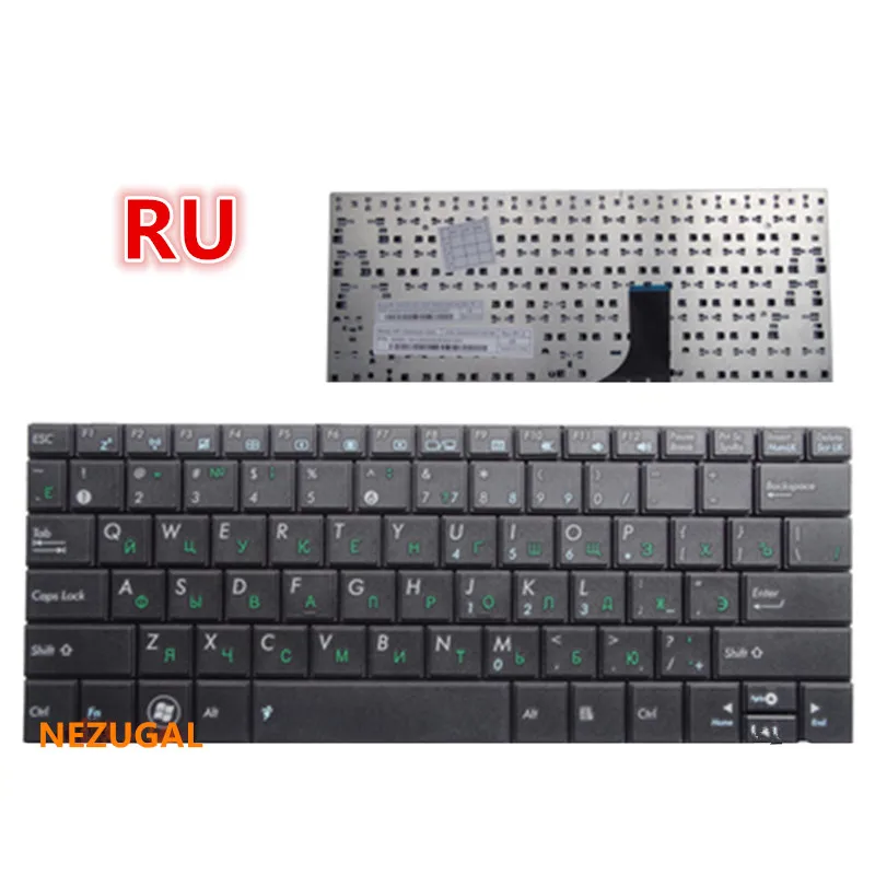 Русская клавиатура для ноутбука ASUS EEEPC EEE PC 1005 1005HD 1005HA 1001 1001H 1005H 1008 1008H 1008HA 1001HA RU 9j. N1q82.10r