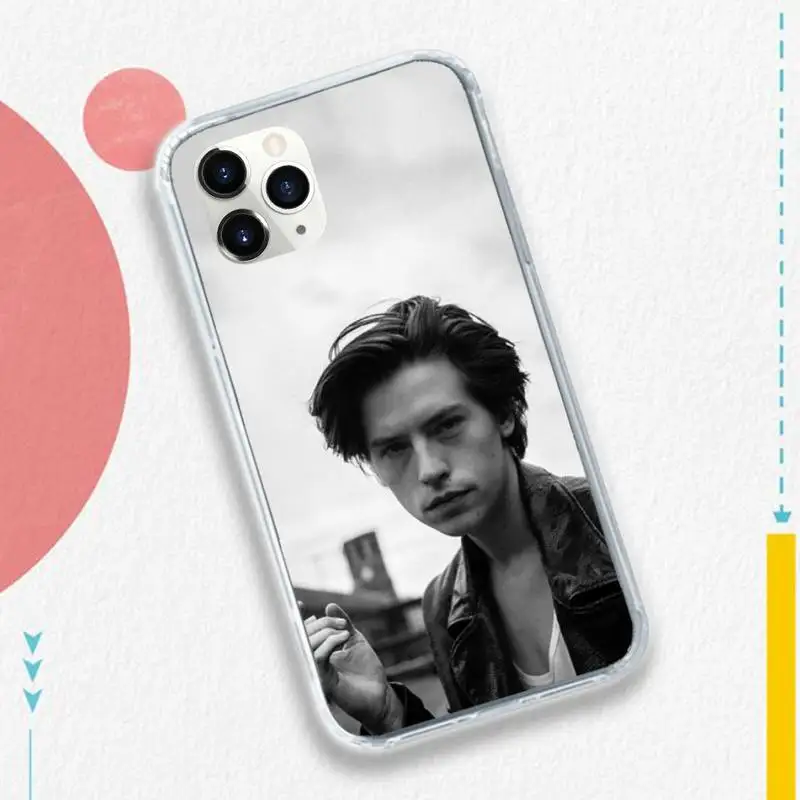 

Riverdale Cole Sprouse Phone Case for iPhone 11 12 pro XS MAX 8 7 6 6S Plus X 5S SE 2020 XR