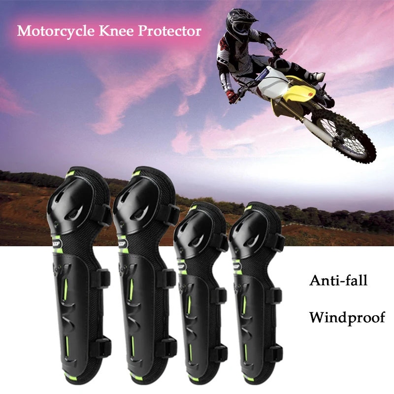 

4x Motorcycle Knee Protector Windproof Winter Warm Motorcycle Leg Protector Anti-fall Protective Gear Kneepad Legging Protection