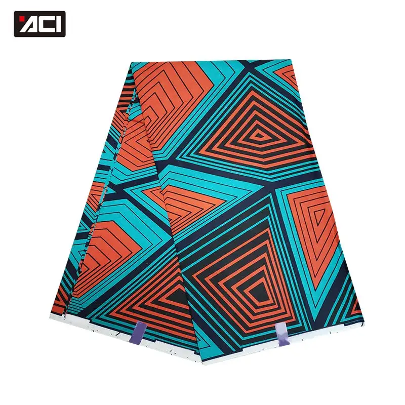

ACI Hot Sale Veritable Wax Ankara African Wax Prints Fabric 6 Yards/Piece Fashion Veritable Wax African Printed Fabric For Party