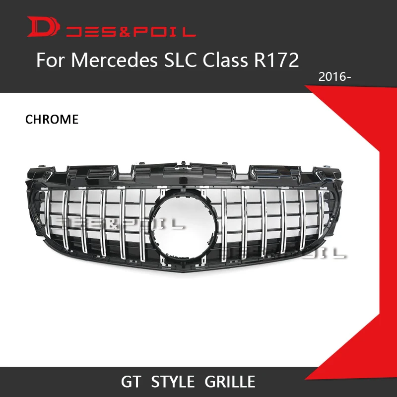 Решетка для Mercedes SLC Class GT R172 новый стиль автоматическая передняя Вертикальная