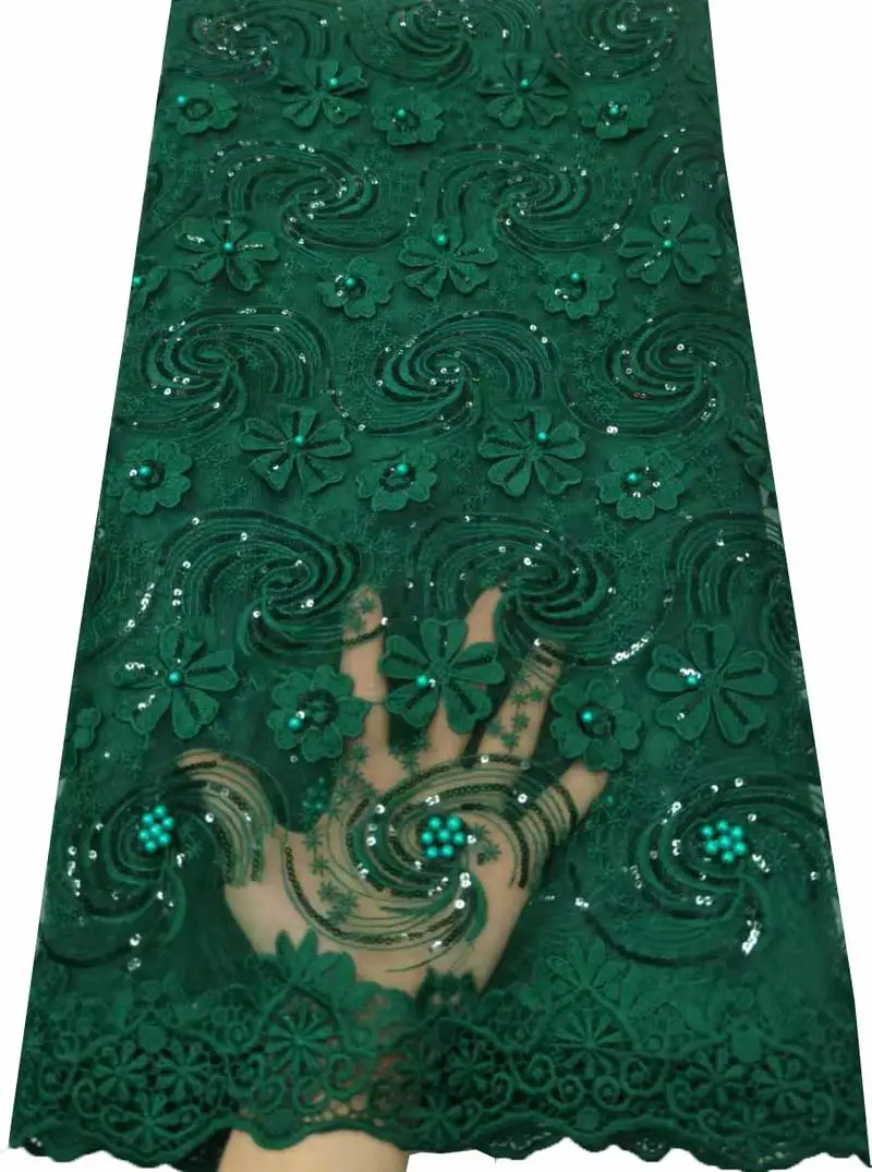 Новый дизайн африканская французская кружевная ткань высокое качество Нигерия