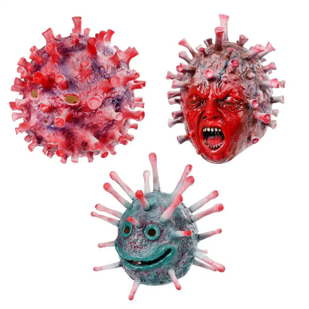 

Latex Mask Halloween Scary Fancy Party Costume Cosplay Dress Accessories