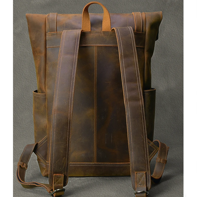 Рисунок 3 - Мужской большой рюкзак из натуральной кожи Crazy Horse