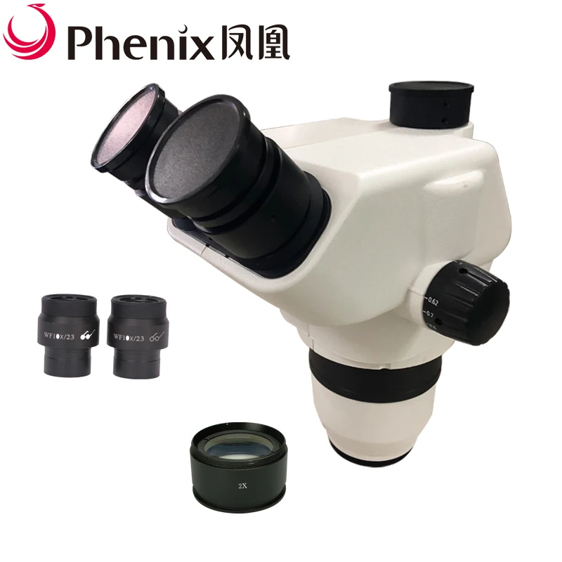 Микроскоп Phenix тринокулярный микроскоп 6 2x-100x с постоянным зумом для ремонта