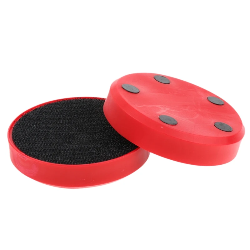 

2Pcs Slider Block with Super Cool Sparks Flames for Skateboard Longboard Sliding Gloves Palm Puck Hand Protection