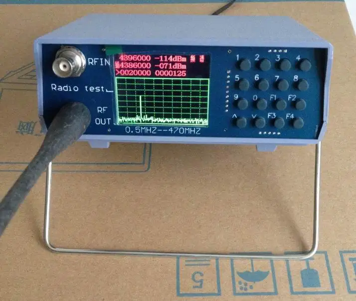 U/V UHF VHF Двухдиапазонный анализатор спектра простой с источником слежения 136 173