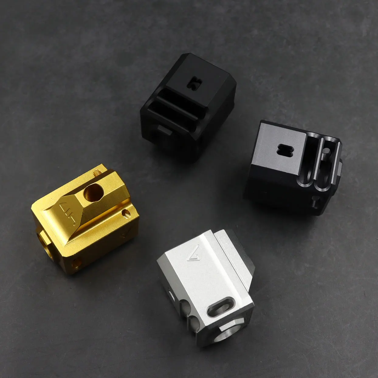 T14MM CCW агентства Arms 417 компенсатор для Airsoft GBB Gel Blaster Kublai P1 Glock G17 G18 G19 G26 G34 G43 GEN 1 2 3 4 5