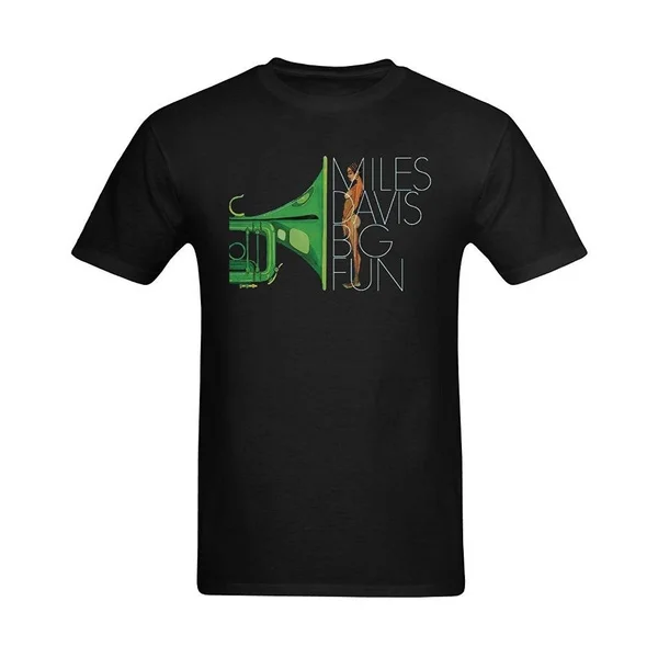 

Men's Miles Davis Big Fun Art Design Fashion Cotton T-Shirts