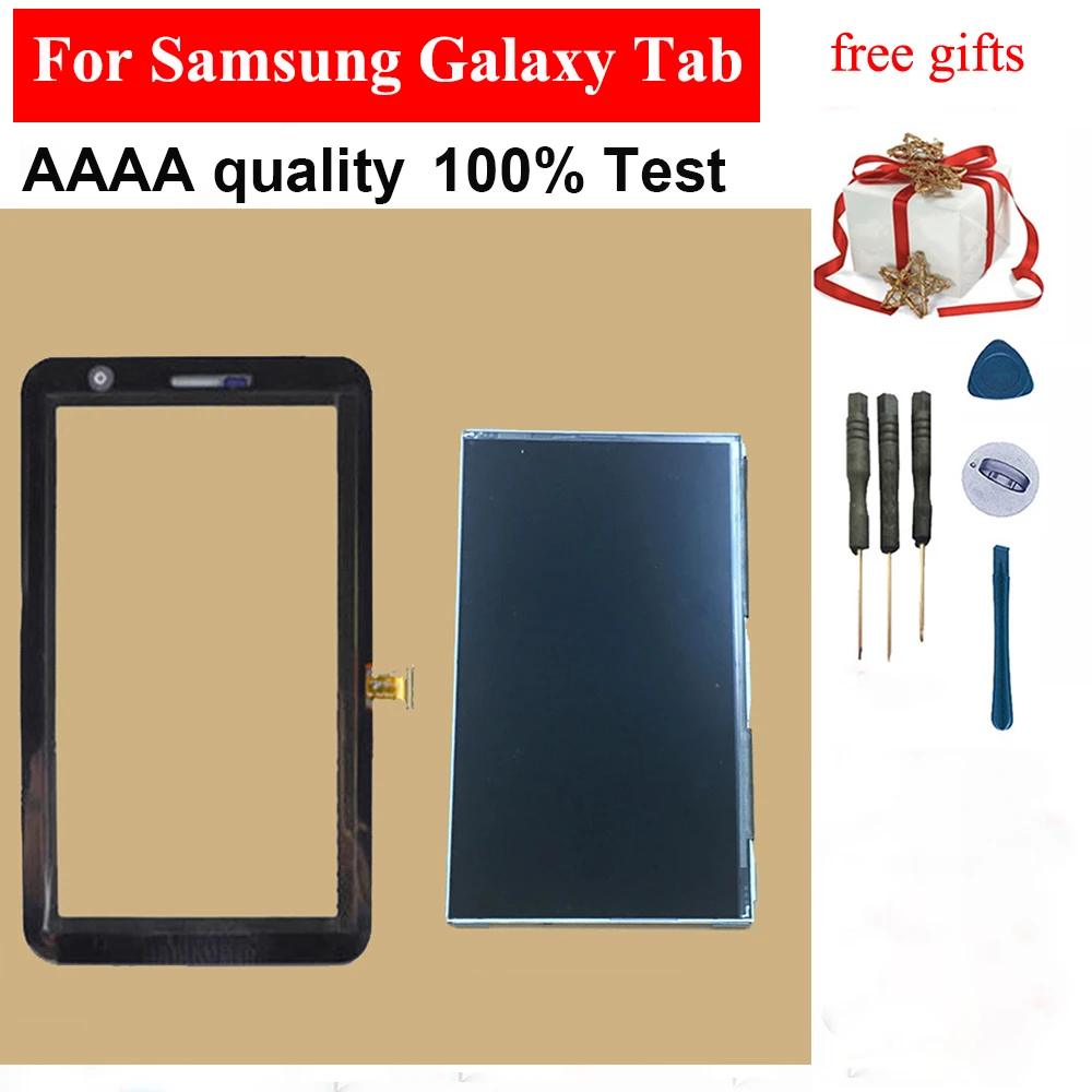 

For Samsung Galaxy Tab 7.0 Plus P6200 / P6210 Touch Screen Sensor Digitizer Sensor Glass + LCD Display Screen Panel Monitor