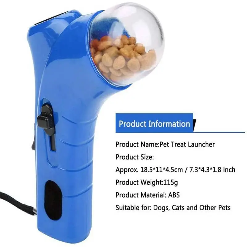 Pet катапульта для корма животных Кормушка кошек и собак лечения пусковое