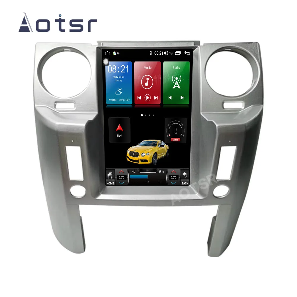 Автомобильный радиоприемник AOTSR Tesla Coche Android 10 для Land Rover Discovery 3 LR3 2004 2011 GPS навигация