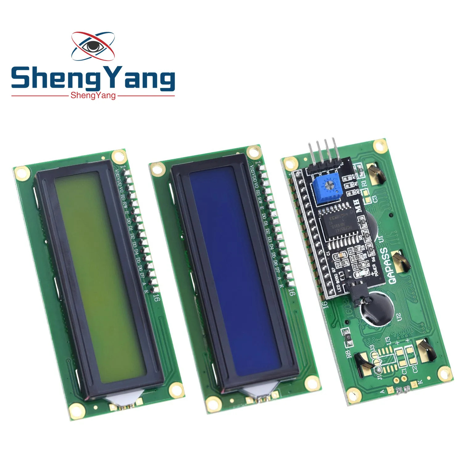 1 шт. модуль ЖКД синий зеленый экран IIC/igc 1602 для arduino 1602 lcd UNO r3 mega2560 lcd 1602