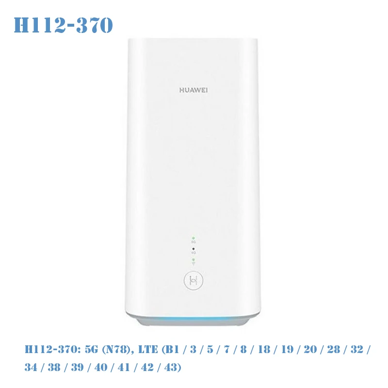 Unlocked Huawei H112-370 5G CPE Pro Router 1.6Gbps NSA SA Network Modes