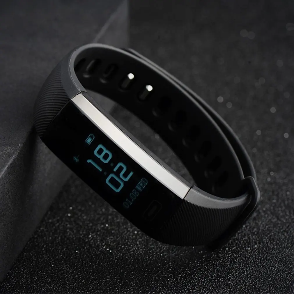 

0.96 Inch OLED Display Bluetooth Smart Bracelet Fitness Tracker Heart Rate Monitor Smart Wristband for Android Phones