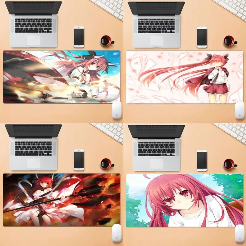 

Kotori Itsuka Gamer Speed Mice Retail Small Rubber Mousepad Large Gaming Laptop XL Non-slip Rubber Office Computer Mouse Pad